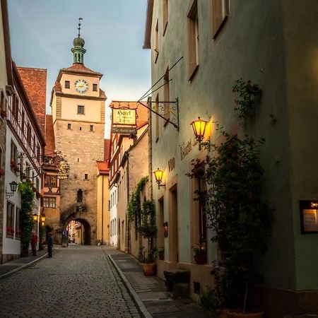 Gaestehaus Am Weissen Turm Rothenburg ob der Tauber Eksteriør billede