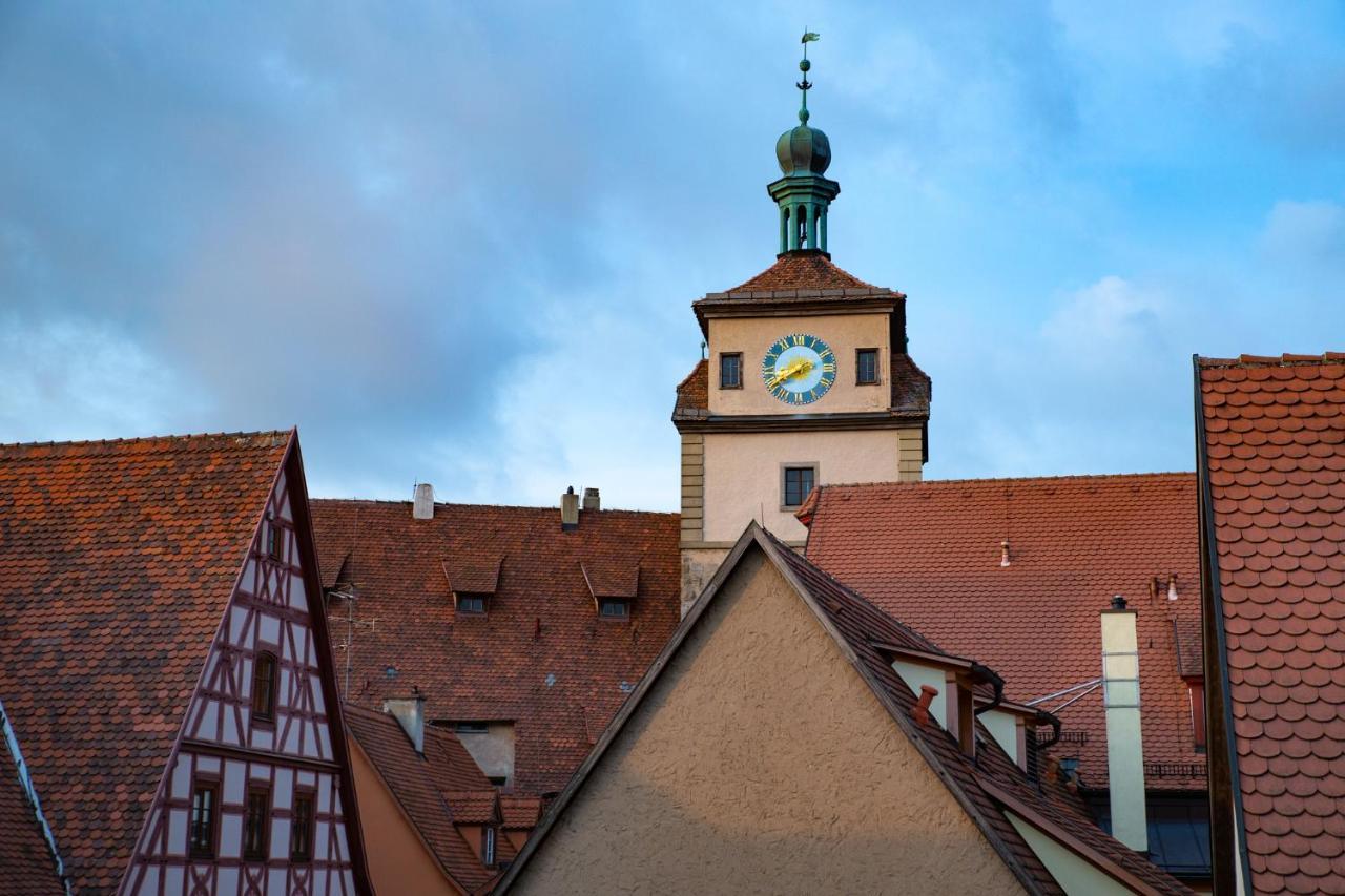 Gaestehaus Am Weissen Turm Rothenburg ob der Tauber Eksteriør billede