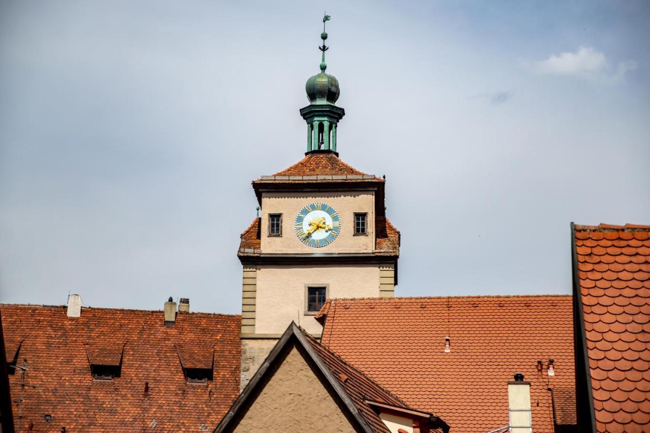 Gaestehaus Am Weissen Turm Rothenburg ob der Tauber Eksteriør billede