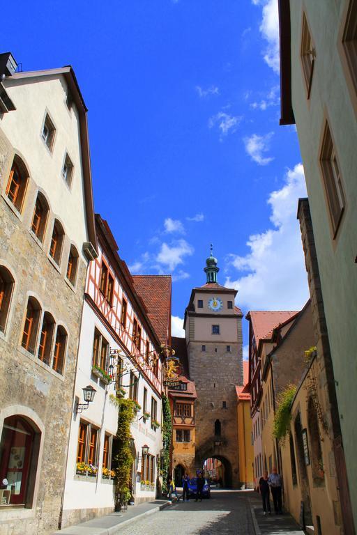 Gaestehaus Am Weissen Turm Rothenburg ob der Tauber Eksteriør billede
